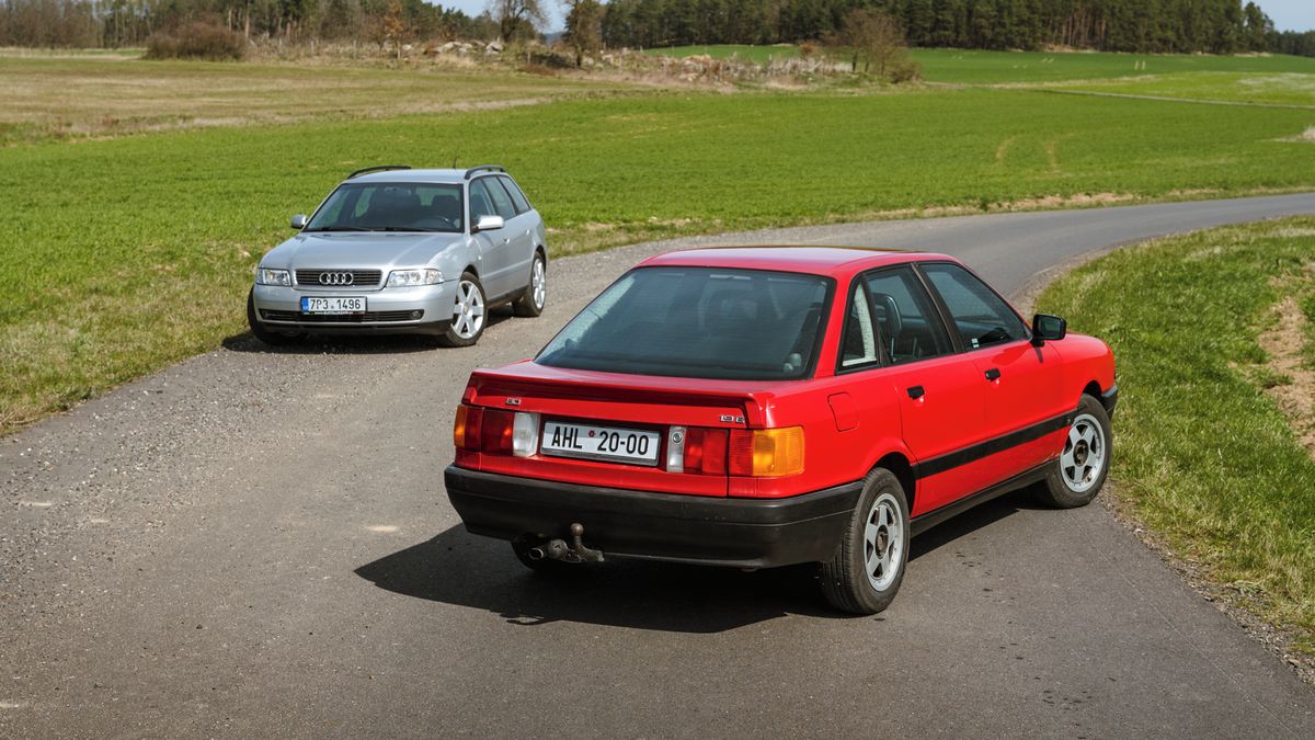 Starší Audi střední třídy jako youngtimery? Může být! A nejen 80, zajímavá je už i první A4!