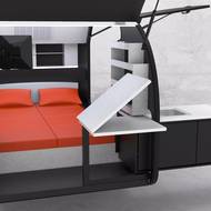 Koncept levného obytného přívěsu (Thanos Pappas)