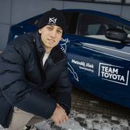 Rychlobruslař Metoděj Jílek a Toyota Prius