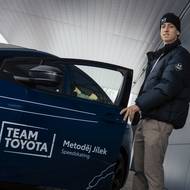 Rychlobruslař Metoděj Jílek a Toyota Prius