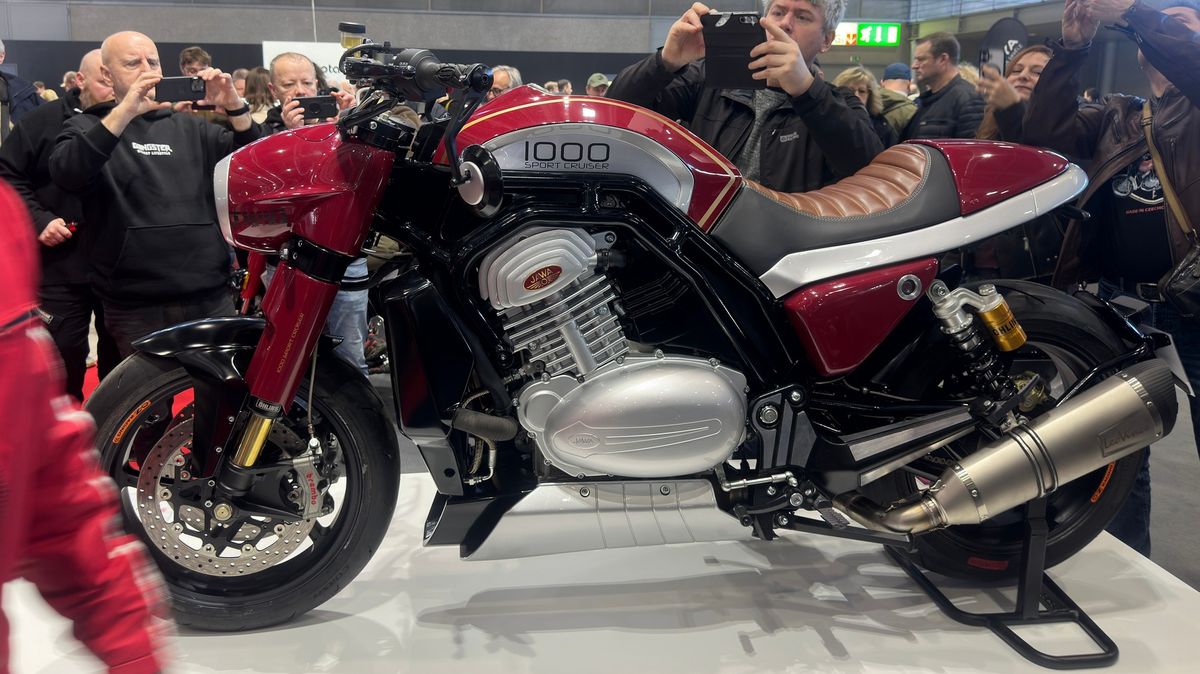 Jawa v Brně ukázala prototyp litrové mašiny, o které fanoušci roky jen snili. Teď může být vaše, ale připravte si ohromující sumu