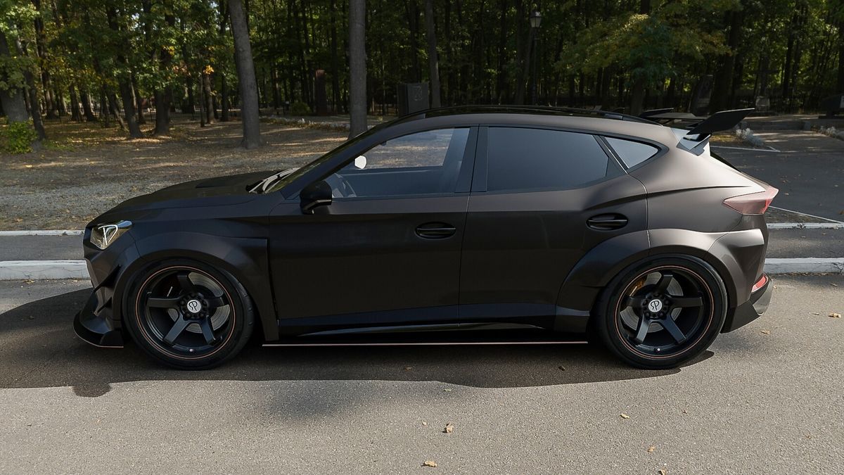 Český designér přepracoval úspěšnou Cupru Formentor. Ze sportovního SUV udělal širokou bestii