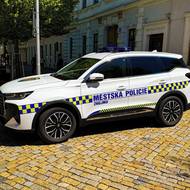 Chery Tiggo 7 městská policie Znojmo
