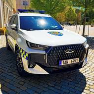 Chery Tiggo 7 městská policie Znojmo