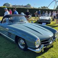 Festival of Speed 2026 - Mercedes 300 SL Roadster před Goodwood House