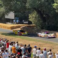 Festival of Speed 2026 - Porsche 962 a Jaguar XJR-9 na trati