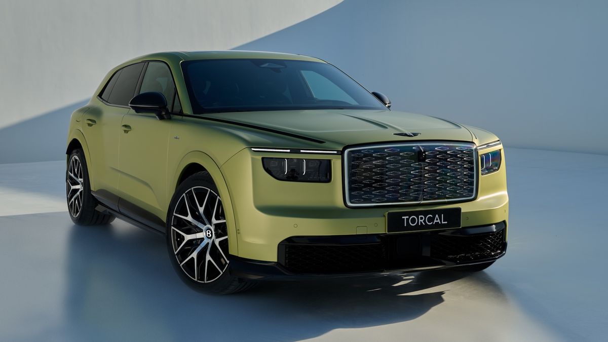 Bentley unveils Torcal, its first pure electric vehicle